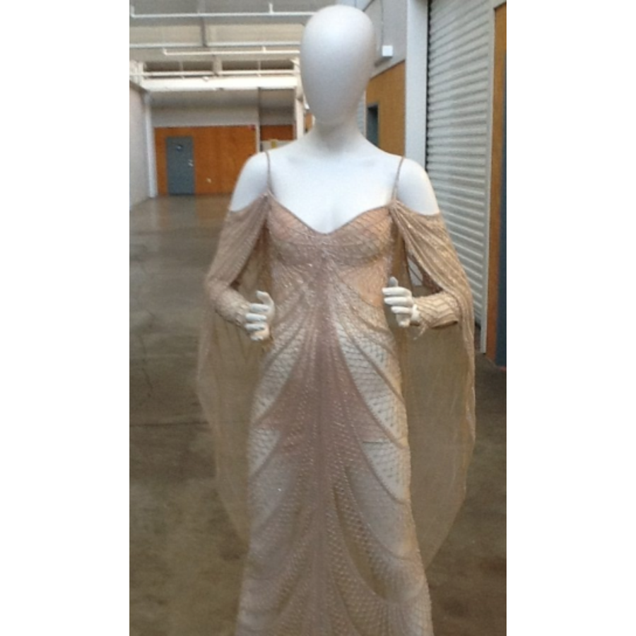 How to display a Bob Mackie design: what we learned when a gown worn by Cher came to our mannequin warehouse