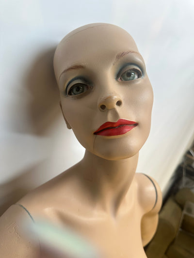 Used Decter Female Mannequin with Realistic Face