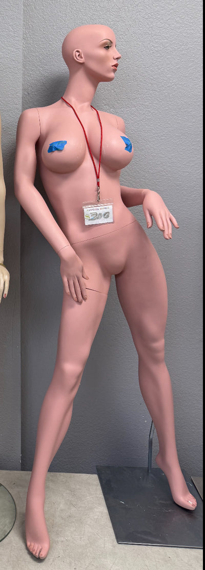 Used Female Realistic Female Mannequin with Big Breasts
