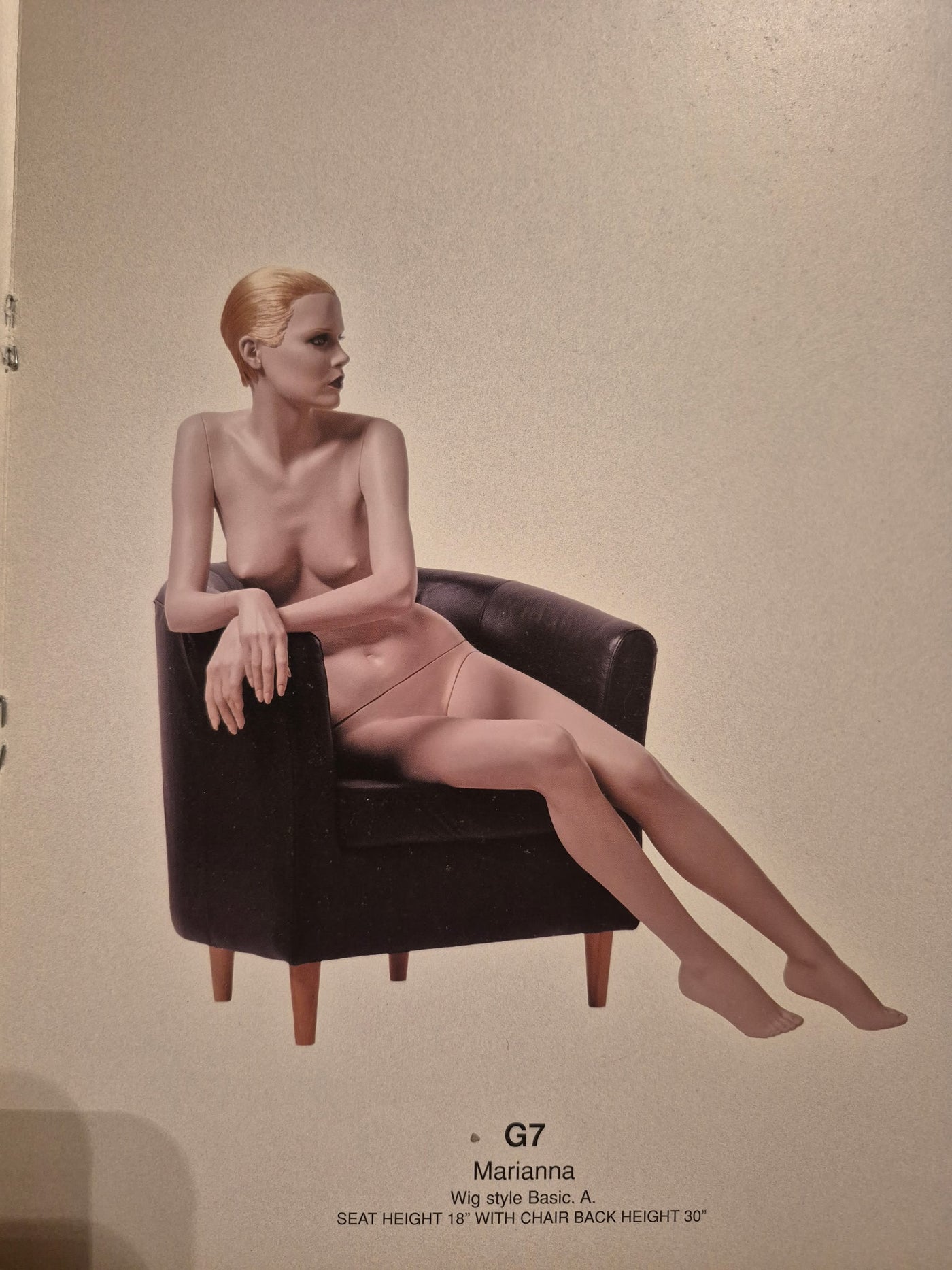 Used Adel Rootstein Female Mannequin Calendar Girl Series