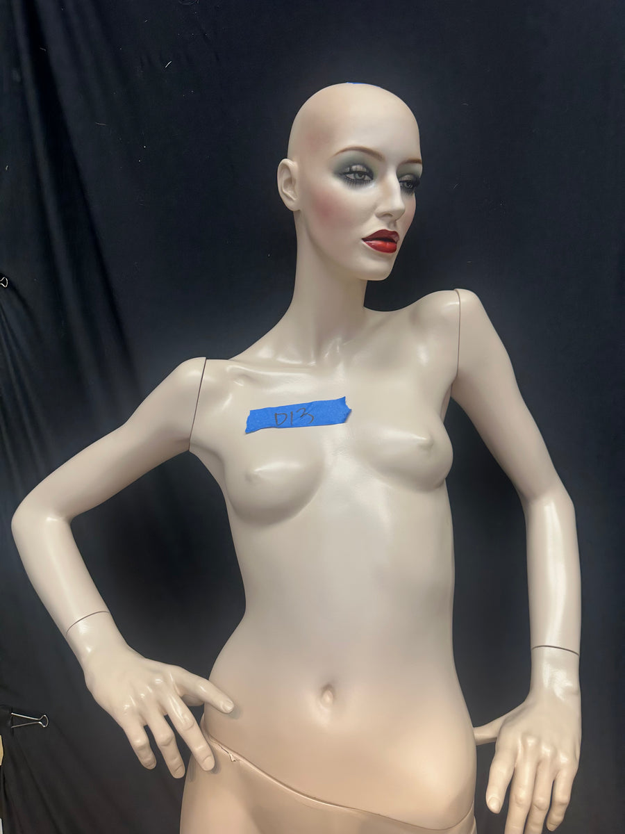 Vintage Adel Rootstein female mannequin, hand on hip pose