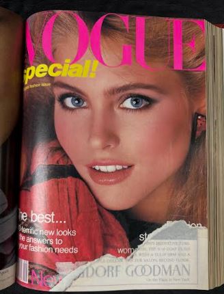 Vintage 1980 July -Sept Vogue Magazine Collection Bound Hardcover book