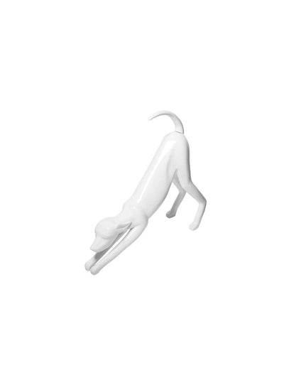 Stretching Greyhound Dog Mannequin: Color Options