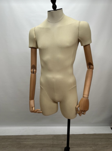 Rental Male Dress Form with Bendable Arms