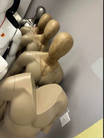Nearly New Ghost  Male Mannequin Hybrid