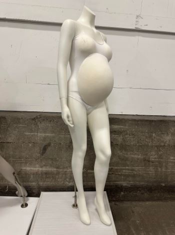Used Female Maternity Mannequin