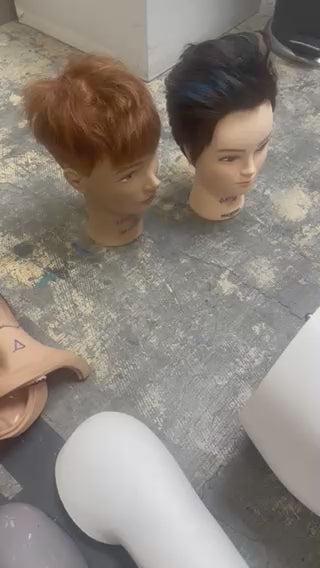 Female Mannequin Parts Bundle for Halloween Displays - Used heads, arms, torso and legs