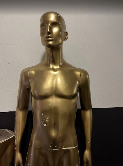 Used Male Gold Mannequin by Ralph Pucci
