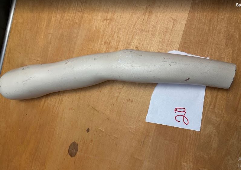Used Female Rootstein Mannequin Arm - Classy Lady Long Legs Series