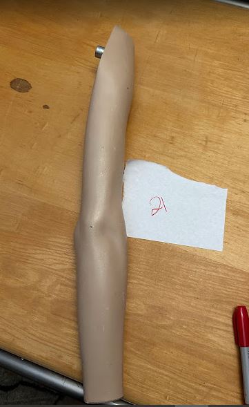 Used Female Rootstein Mannequin Arm - Classy Lady Long Legs Series