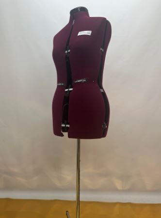 Used adjustable plus size female mannequin dress form