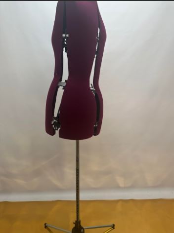 Used adjustable plus size female mannequin dress form