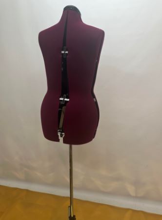 Used adjustable plus size female mannequin dress form