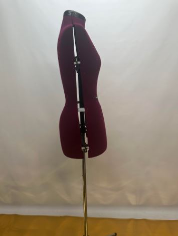 Used adjustable plus size female mannequin dress form