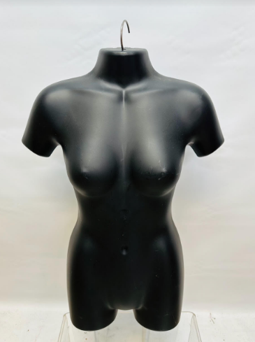 Used 3/4 Female Mannequin Torso-  Hollow Back