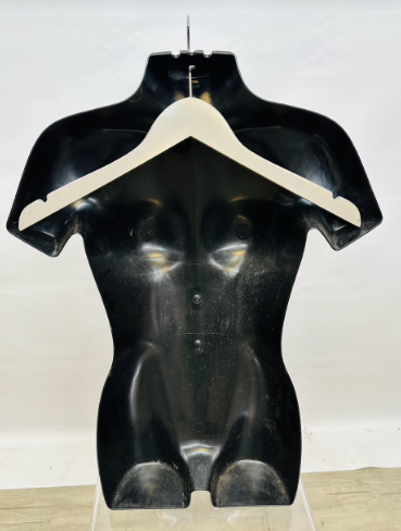 Used 3/4 Female Mannequin Torso-  Hollow Back