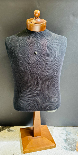 Used Male Suit dress form with Wood Neck Cap