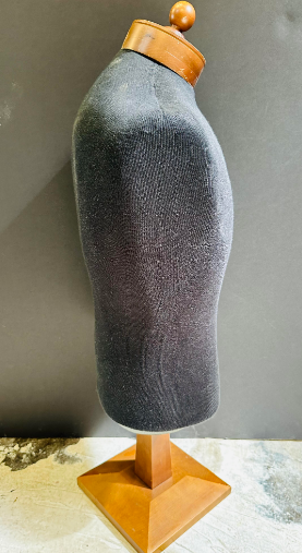Used Male Mannequin Suit form with Wood Neck Cap