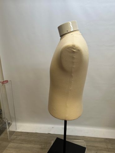 Used Male Dress Form - Cream Color Jersey
