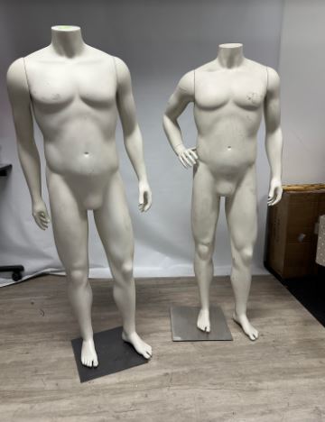 Used Big and Tall Male Mannequin