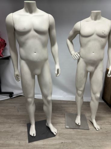 Used Big and Tall Male Mannequin