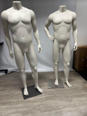Used Big and Tall Male Mannequin
