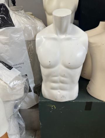 Used Headless Male Torso with no Arms