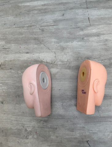 Used Eyelash Training Mannequin Heads - Set of 2