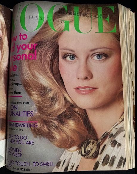 Vintage 1972 (Jan-June)  Vogue Magazine Collection Bound Hardcover Editions