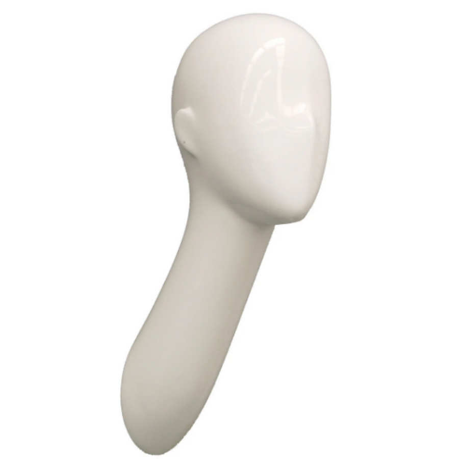 Wall mount mannequin heads