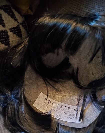 Rootstein Used Female Hard Cap Wig - Dark Colored Bob Hairstyle