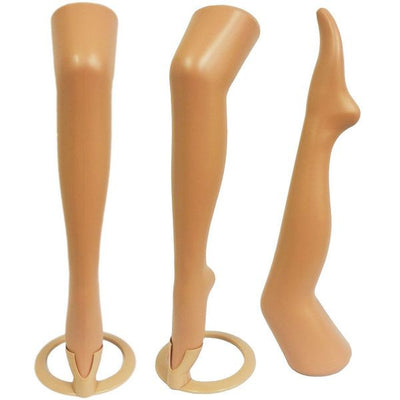 Female Leg with Stand: Thigh High Tan