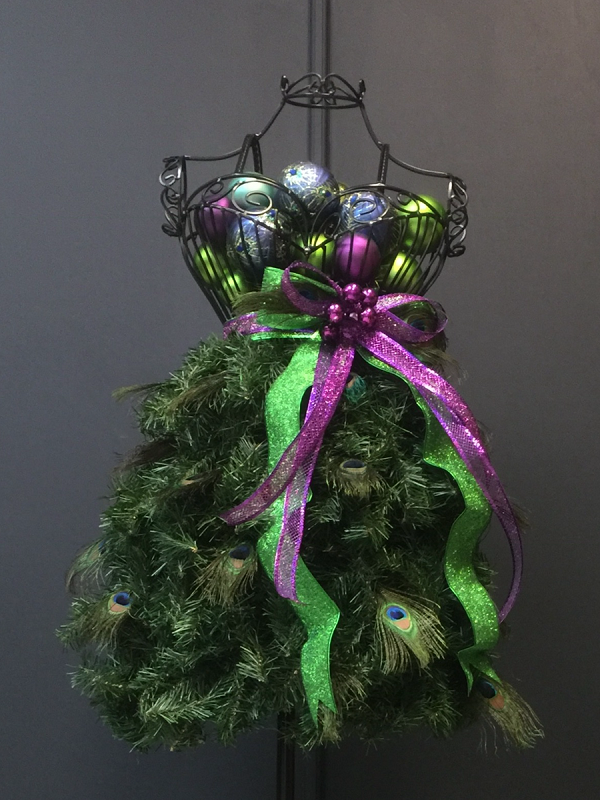 Vintage Style Dress Christmas Tree Digital Tutorial