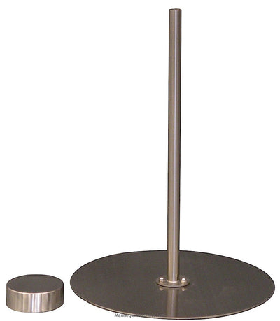 Metal Dress Form Table Top Stand: Round Metal Base