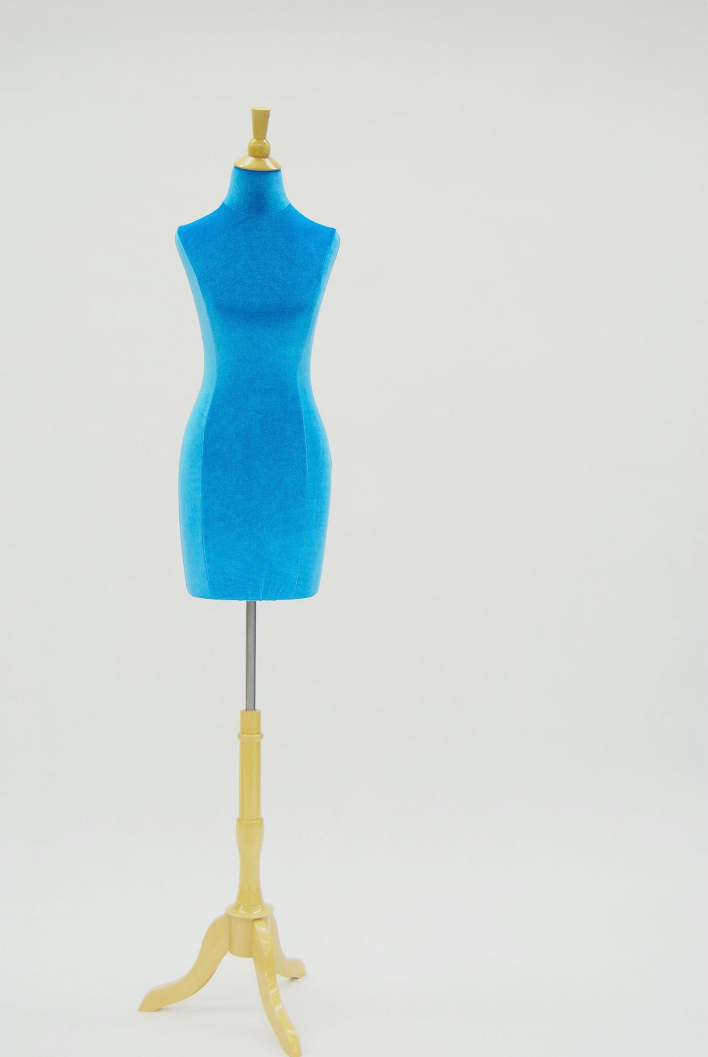 Velvet Dress Form Slipcover: Blue Size 2/4