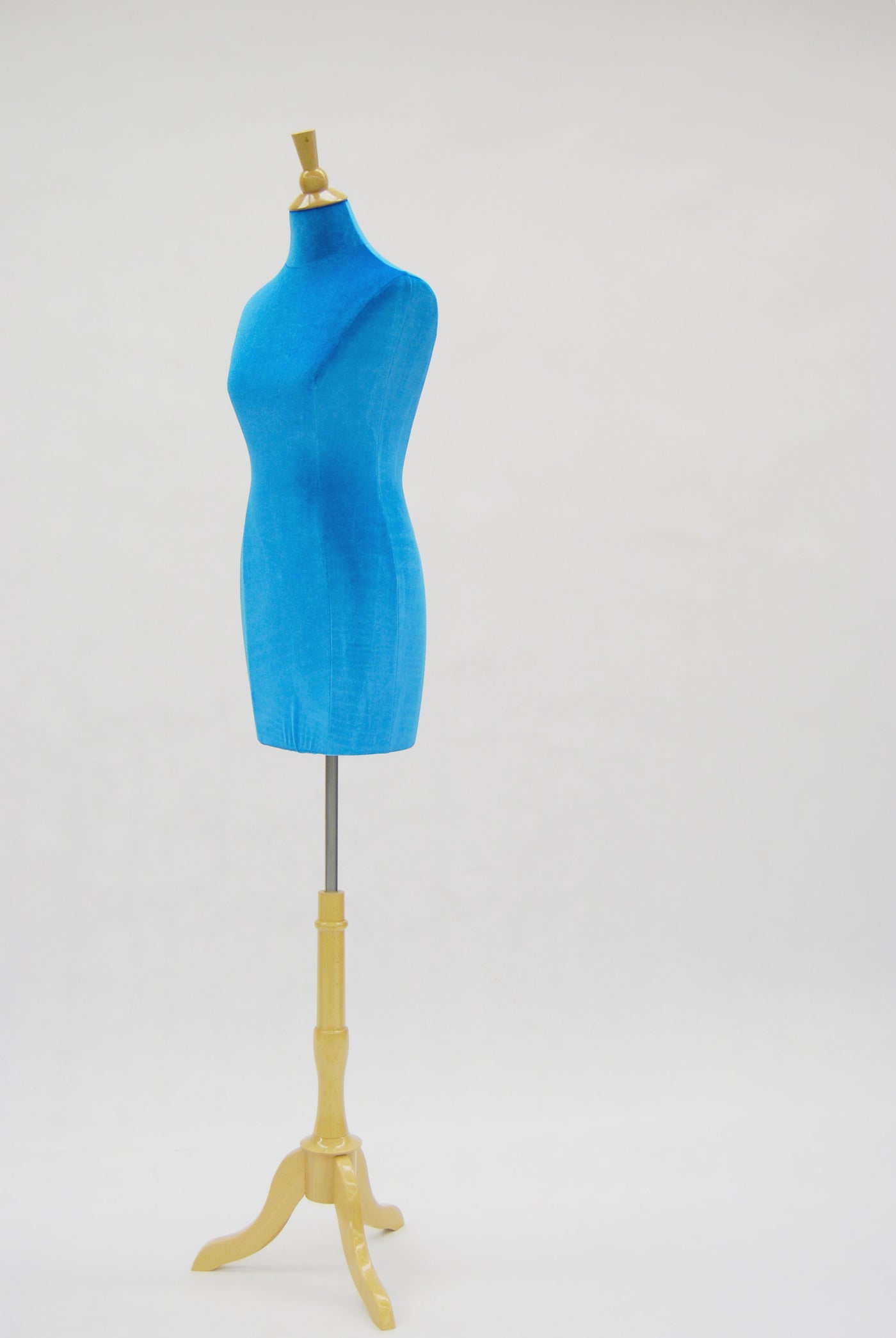 Velvet Dress Form Slipcover: Blue Size 6/8