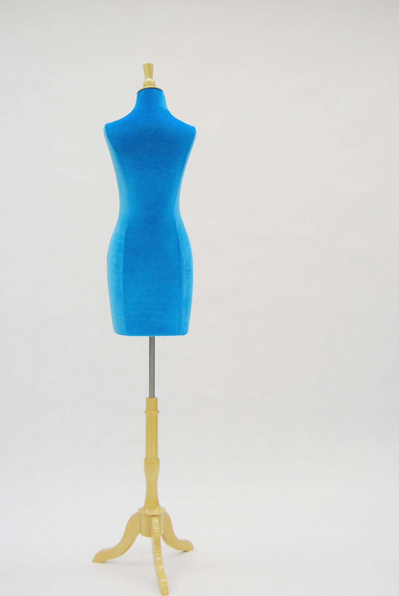 Velvet Dress Form Slipcover: Blue Size 6/8