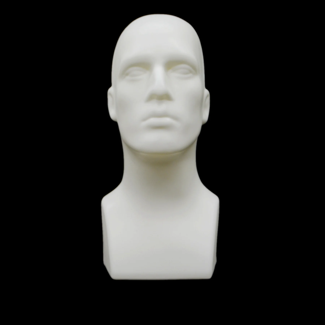 SC-1White Mannequin de vitrine pour enfant 2 têtes garçon fille Blanc SC-1White Mannequin de vitrine pour enfant 2 têtes garçon fille Blanc