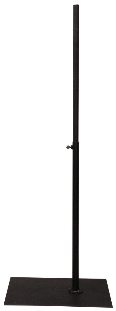 Plastic Female Half-leg Mannequin Torso With  Stand: Black