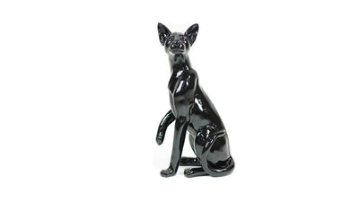 Siamese Cat Mannequin: Matte White or Glossy Black