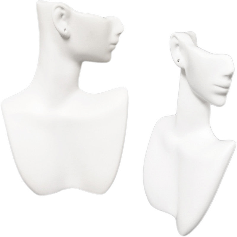 Half-Head Jewelry Display