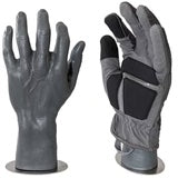 LEFT Male Hyper Realistic Mannequin Hand, Magnetic Bottom with Base