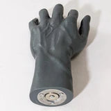 LEFT Male Hyper Realistic Mannequin Hand, Magnetic Bottom with Base