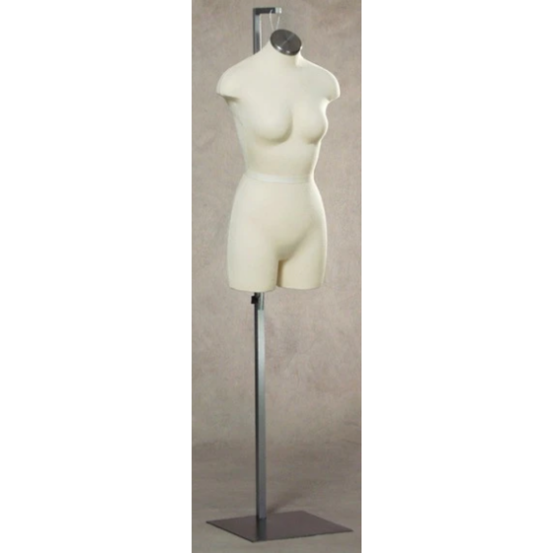 Hanging Half-leg Female Cloth Mannequin Torso: Size 2