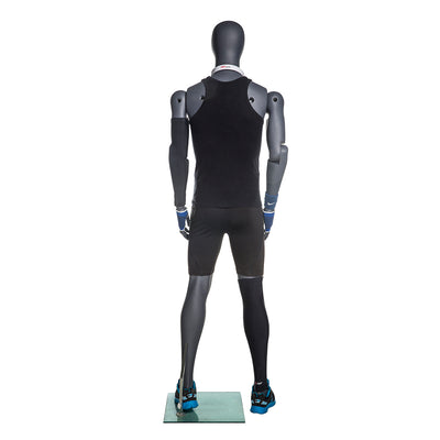Armand: Articulated Egghead Male Mannequin in Black