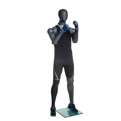 Armand: Articulated Egghead Male Mannequin in Black