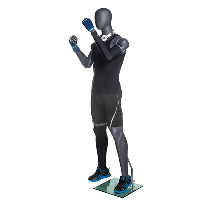 Armand: Articulated Egghead Male Mannequin in Black
