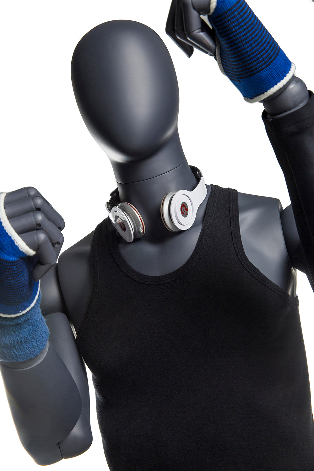 Armand: Articulated Egghead Male Mannequin in Black