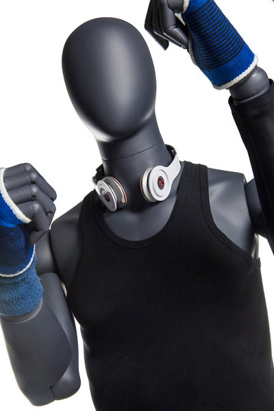 Armand: Articulated Egghead Male Mannequin in Black