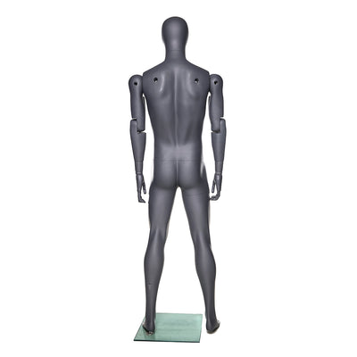 Armand: Articulated Egghead Male Mannequin in Black
